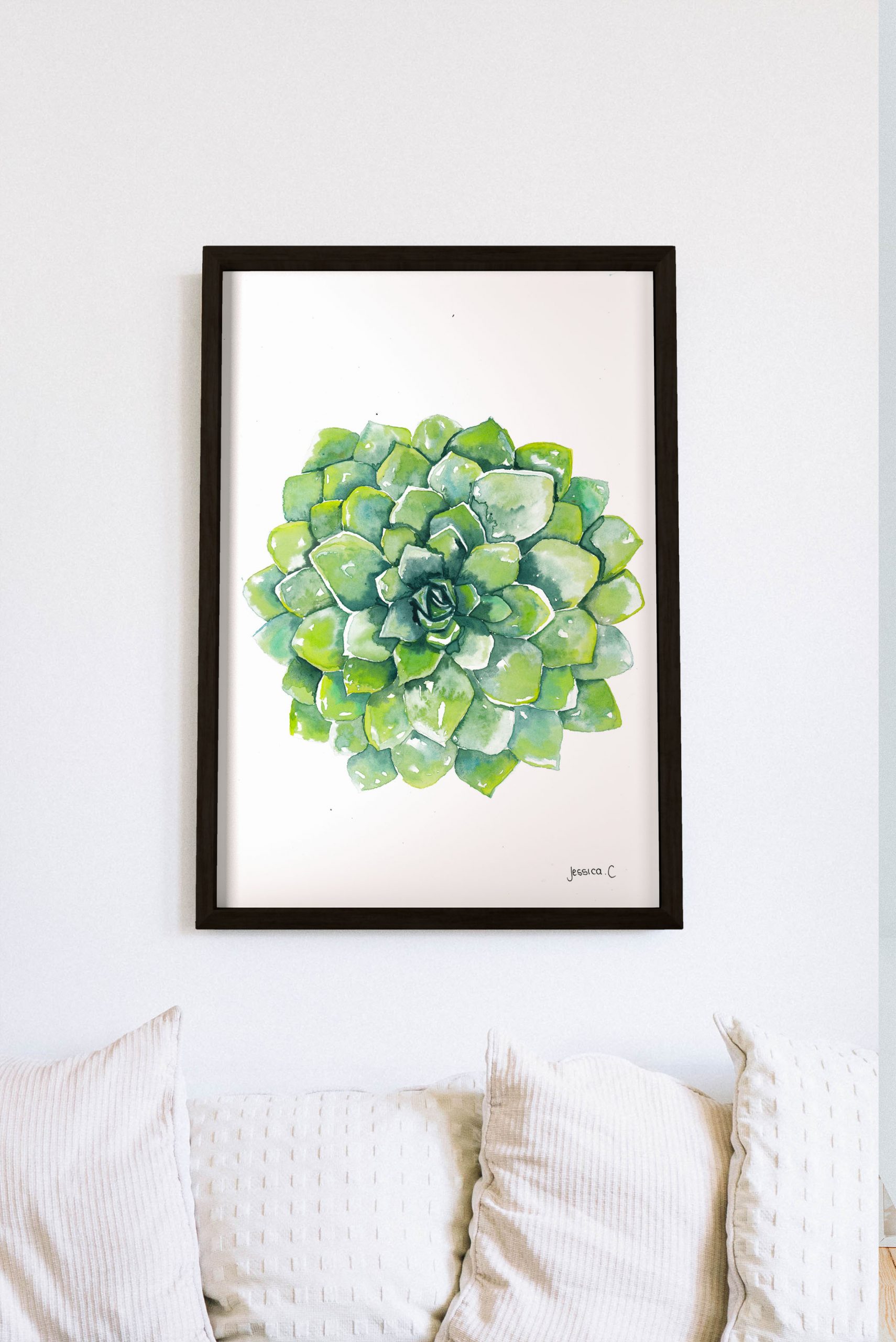 Mexican Snowball Cushion