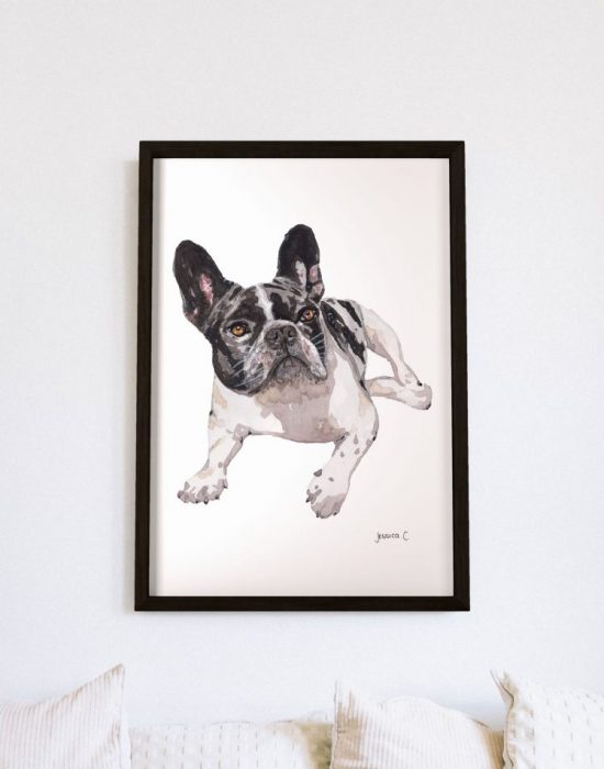 Lily Framed