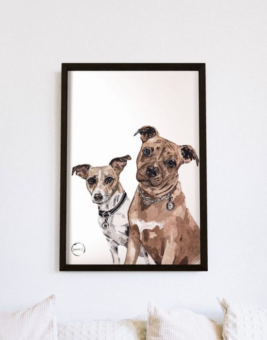 Dino and Bindi Framed